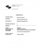 Producción Agrícola Animal