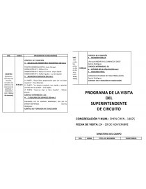 Programa Visita Sup. Página 1