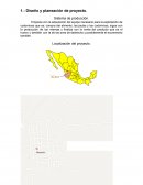 Diseño y planeación de proyecto