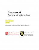 Communication Law