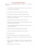 Cuestionario Fundamentos de Materiales