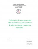 Mermelada a Base de Ají dulce rica en Vitaminas y Minerales