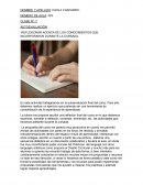 AUTOEVALUACIÒN. -REFLEXIONAR ACERCA DE LOS CONOCIMIENTOS QUE INCORPORARON DURANTE LA CURSADA