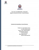 Evaluación de los Aprendizajes y Toma de Decisiones