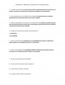 Cuestionario "Motivación y satisfacción en las organizaciones"