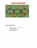 JUEGOS AMISTOSOS