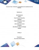 Ciclo de la Tarea 1. Elementos y características de la arquitectura de Von Neumann