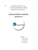 ANÁLISIS ECONÓMICO Y FINANCIERO: AQUACHILE S.A