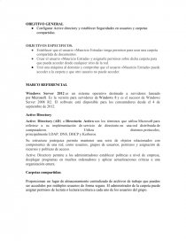 Active Directory. Carpetas compartidas. Página 1