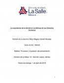 La importancia de la familia en la defensa de los Derechos Humanos