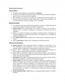 ¿Qué es política?