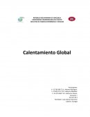 CALENTAMIENTO GLOBAL, soluciones