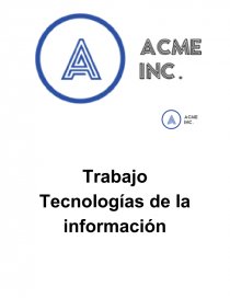 Encuesta segmentación de mercado Acme. Página 1