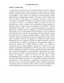 Análisis de la película "La última tarde"