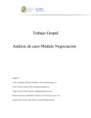 Análisis de caso Módulo Negociación