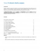 El almacén: diseño y equipos