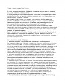 Resumen El trabajo y el acto de trabajar, Peter Drucker