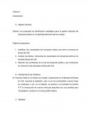 Identificar las necesidades del transporte público que tiene la barriada de Brisas del Golf