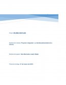 Proyecto integrador: La interdisciplinariedad de la ciencia