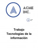 Encuesta segmentación de mercado Acme