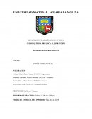 QUÍMICA ORGÁNICA – LABORATORIO INFORME DE LA PRACTICA N°3