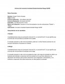 Informe del Inventario Ansiedad Estado/Ansiedad Rasgo IDARE