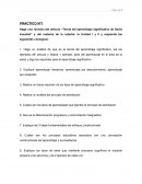 Teoría del aprendizaje significativo de David Ausubel