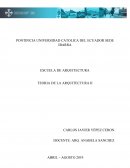 Teoria de la arquitectura
