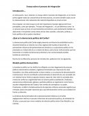 Ensayo sobre el proceso de Integración