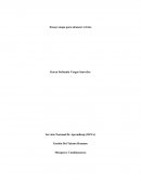 Ensayo mapa para alcanzar el éxito