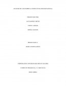 ANÁLISIS DE CASO SOBRE LA ESTRUCTURA ORGANIZACIONAL