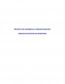 PROYECTO DE DESARROLLO E IMPLANTACION DEL MODULO DE GESTION DE INVENTARIO