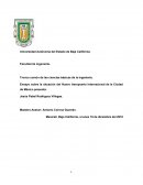 Ensayo sobre la construcción del Nuevo Aeropuerto Internacional de la Ciudad de México