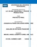 ANALISIS DE ESTADOS FINANCIEROS