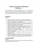 Modelo de Estatuto de Centro De Estudiantes