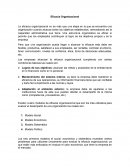 Eficacia Organizacional