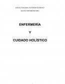 ENFERMERÍA Y CUIDADO HOLÍSTICO