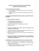 LA EDUCACION TECNICO PROFESIONAL DE NIVEL SECUNDARIO LINEAMIENTOS PARA SU INNOVACIÓN