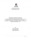 ANALISIS FINANCIERO DE EMBOTELLADORA ANDINA S.A Y SUS FILIALES PARA VER LA FACTIBILIDAD DE UNA NUEVA INVERSIÓN Y ANALISIS DE PRESUPUESTO, COSTOS Y CAPITAL DE TRABAJO DE EMPRESA CVGT