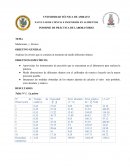 INFORME DE PRÁCTICA DE LABORATORIO TEMA Mediciones y Errores