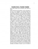 RESUMEN DE PADRE RICO, PADRE POBRE