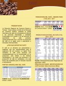 Cartilla informativa de cafe