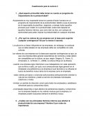 Cuestionario para la Lectura 3 productividad