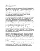 ¿Qué es la democracia? Giovanni Sartori