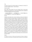 Formación del Docente de las Ciencias Sociales en la Enseñanza de la Historia