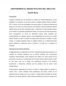 GESTIONANDO EL RIESGO POLITICO DEL SIGLO XXI