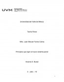 Principios rectores del nuevo sistema penal