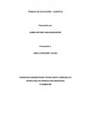 TRABAJO DE APLICACIÓN – LOGISTICA