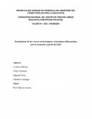 Decaimiento de los víveres en los hogares venezolanos influenciados por la economía a partir del 2013