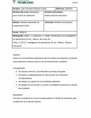 Actividad: Modelos de transporte